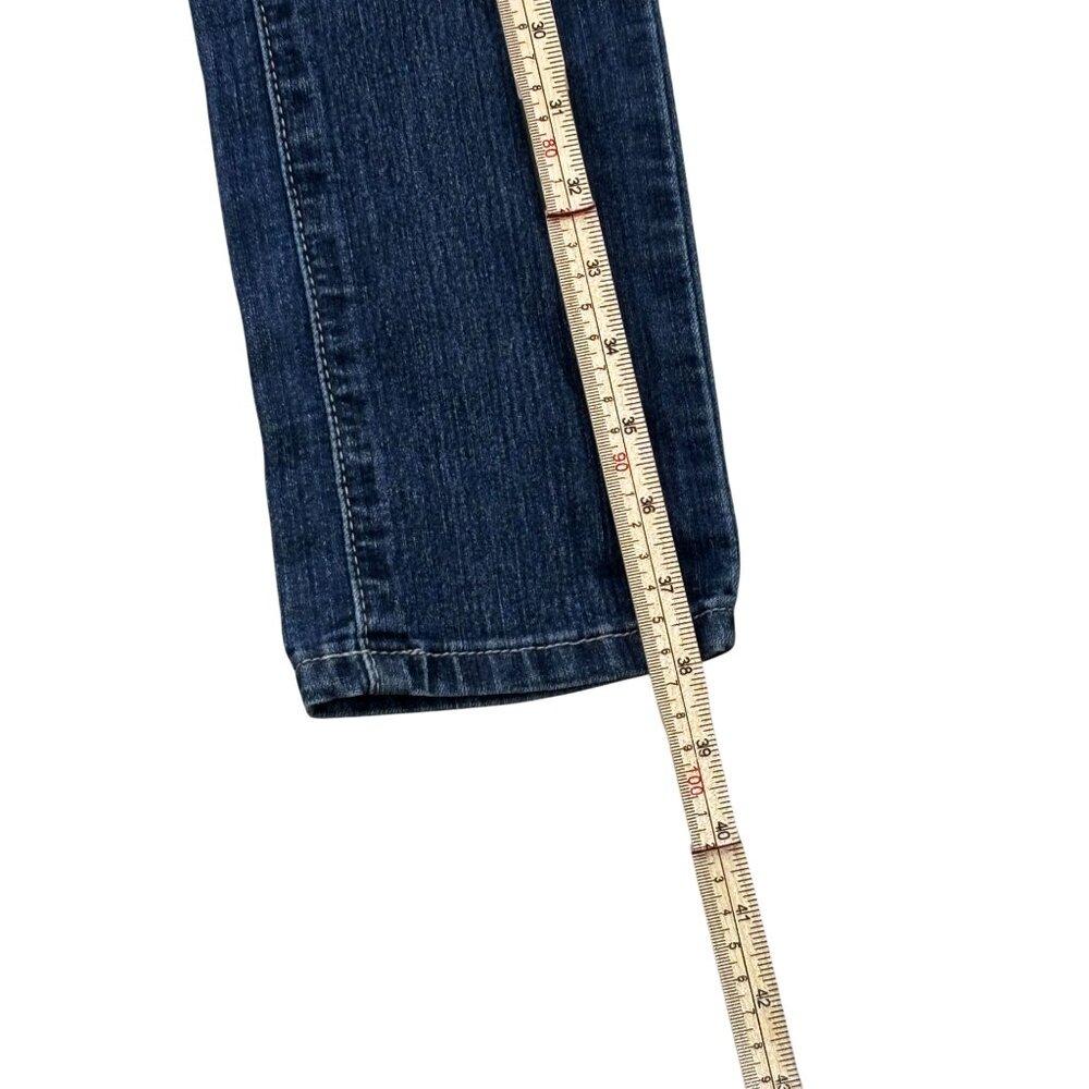Guess Womens Medium Rise Straight Leg Jeans Size 24 Blue Denim - Picture 10 of 13